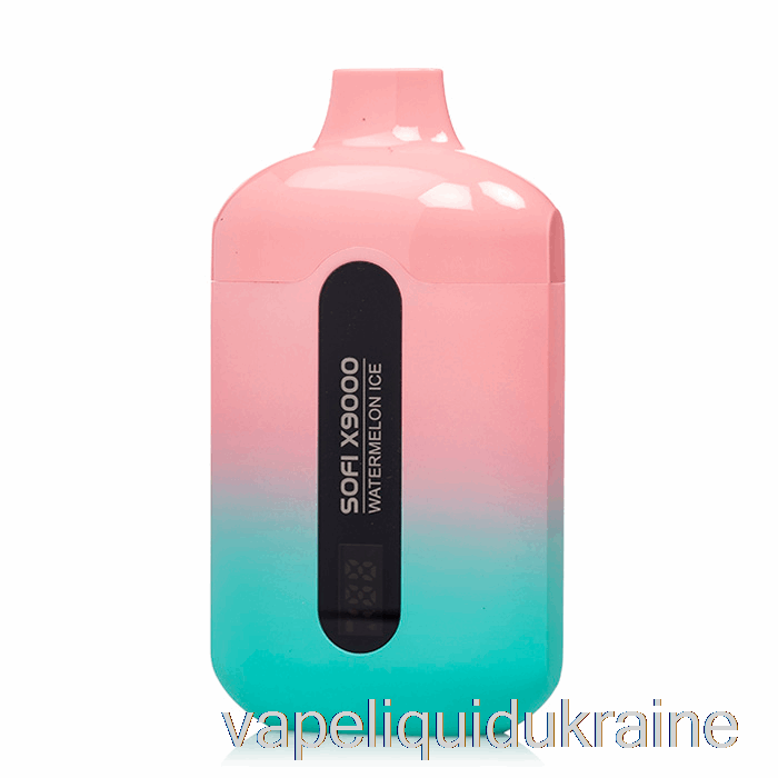 Vape Liquid Ukraine SOFI X9000 Smart Disposable Watermelon Ice